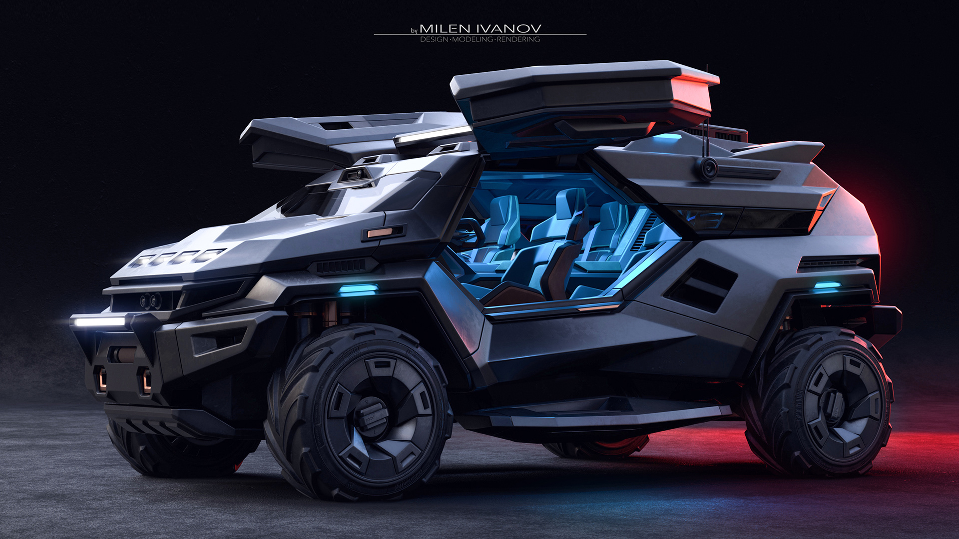 We Want This Crazy Doomsday Armortruck Study Made Right Now