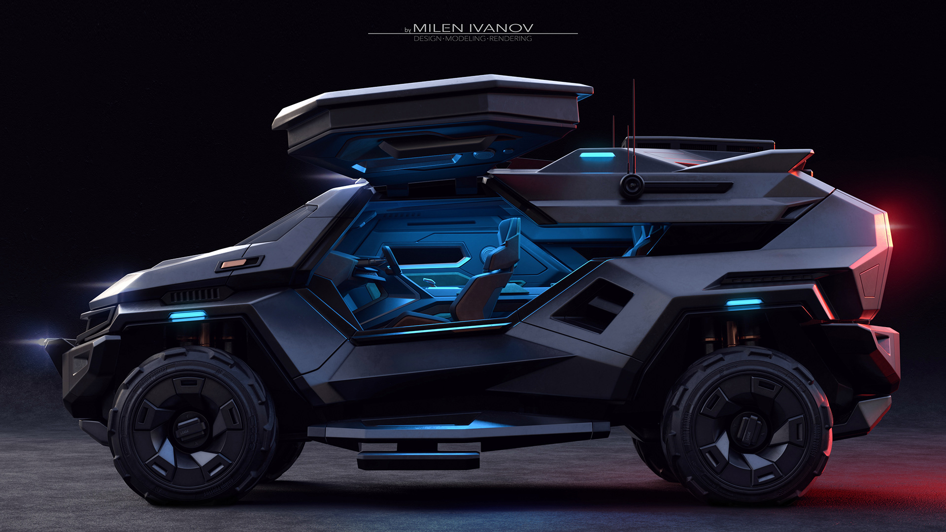 We Want This Crazy Doomsday Armortruck Study Made Right Now