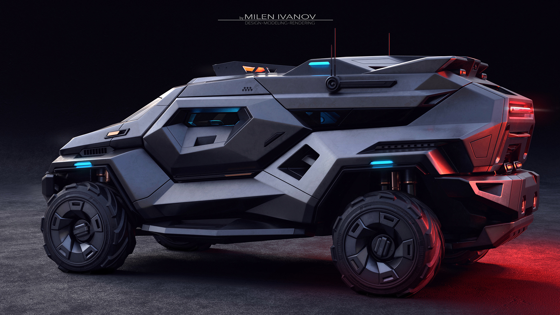 We Want This Crazy Doomsday Armortruck Study Made Right Now