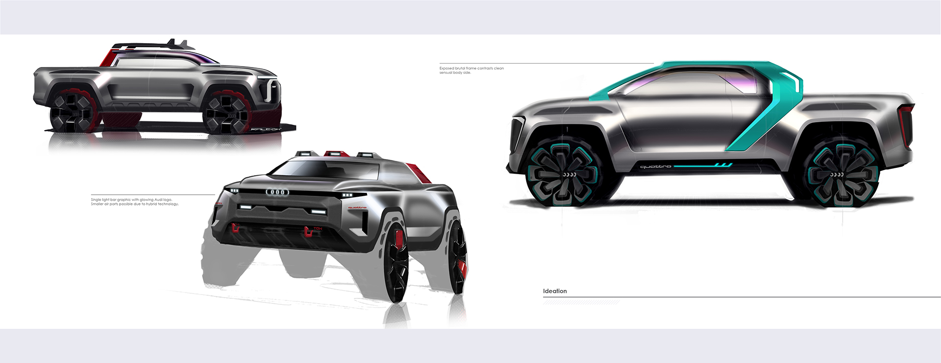 Could An Audi Quattro Truck Like This Succeed Where Merc’s X-Class Didn’t?