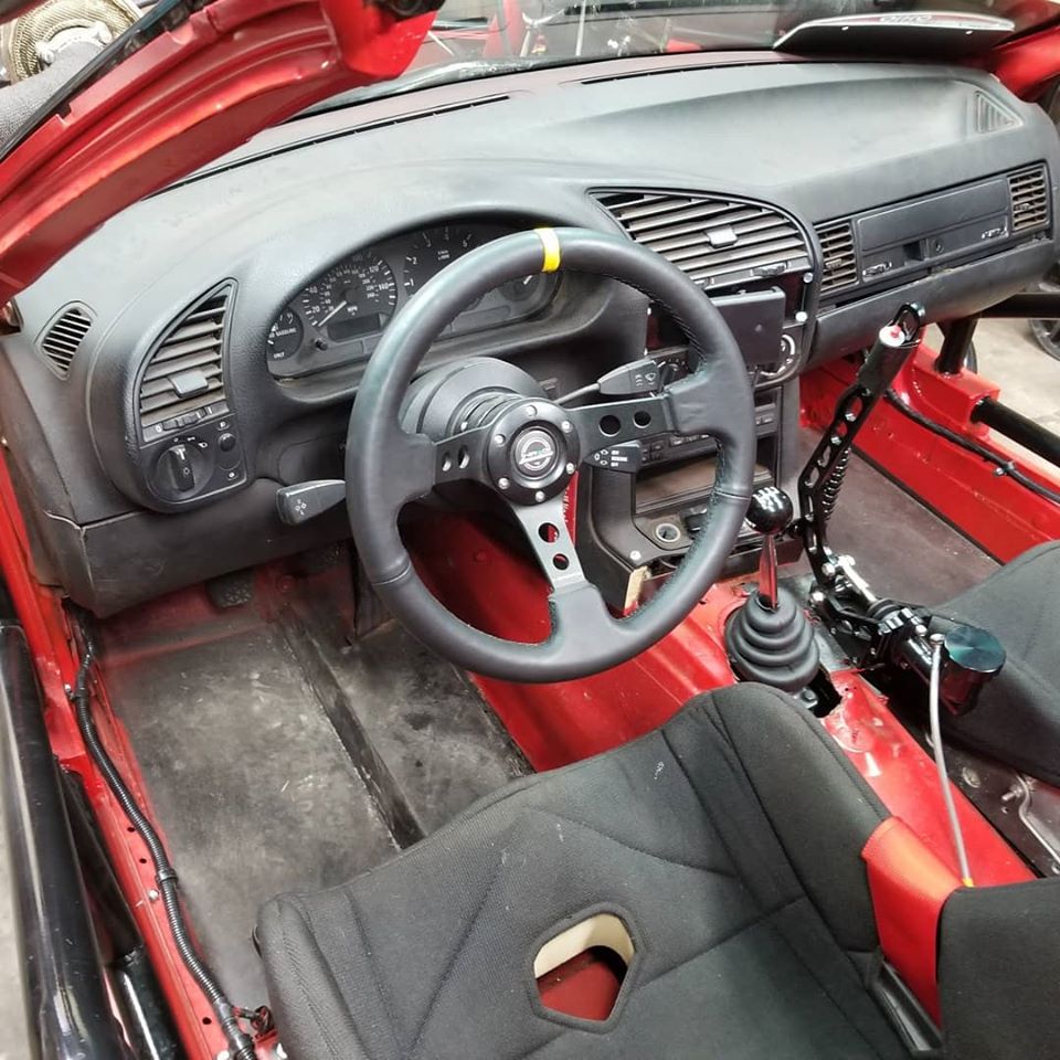 Meet Klaus, A Wacky BMW 3-Series With A Twin-Turbo V8 And No Bodywork