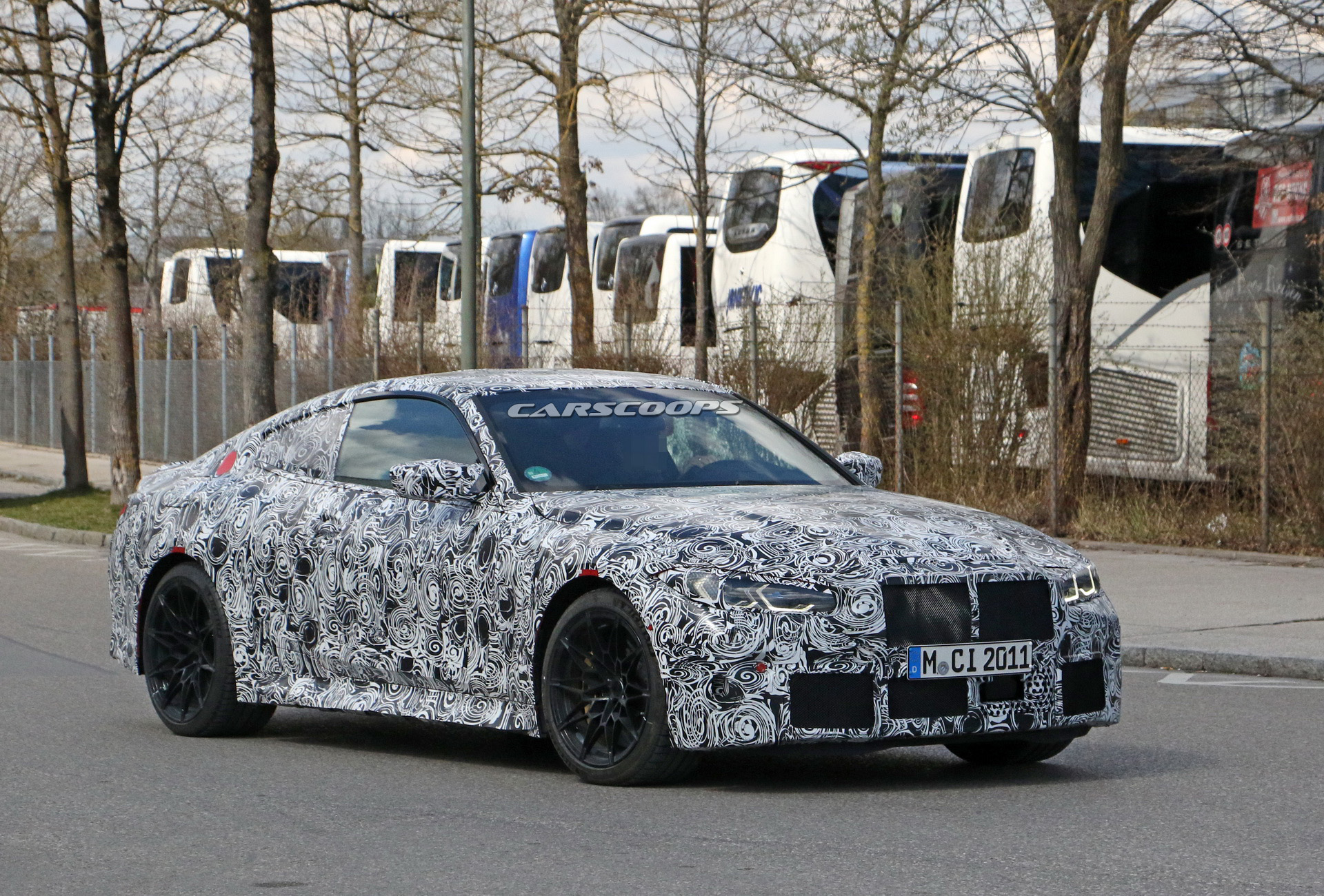 Yes! 2021 BMW M4 Coupe Reveals Manual Gearbox In Latest Spy Shots