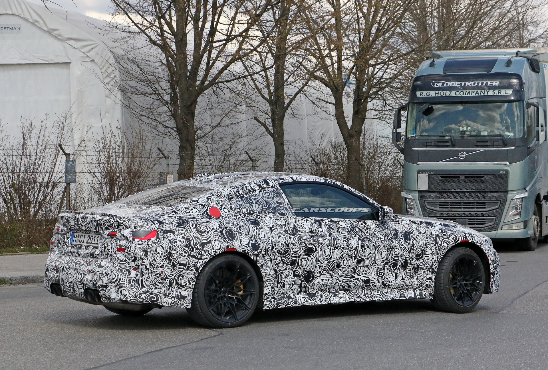 Yes! 2021 BMW M4 Coupe Reveals Manual Gearbox In Latest Spy Shots