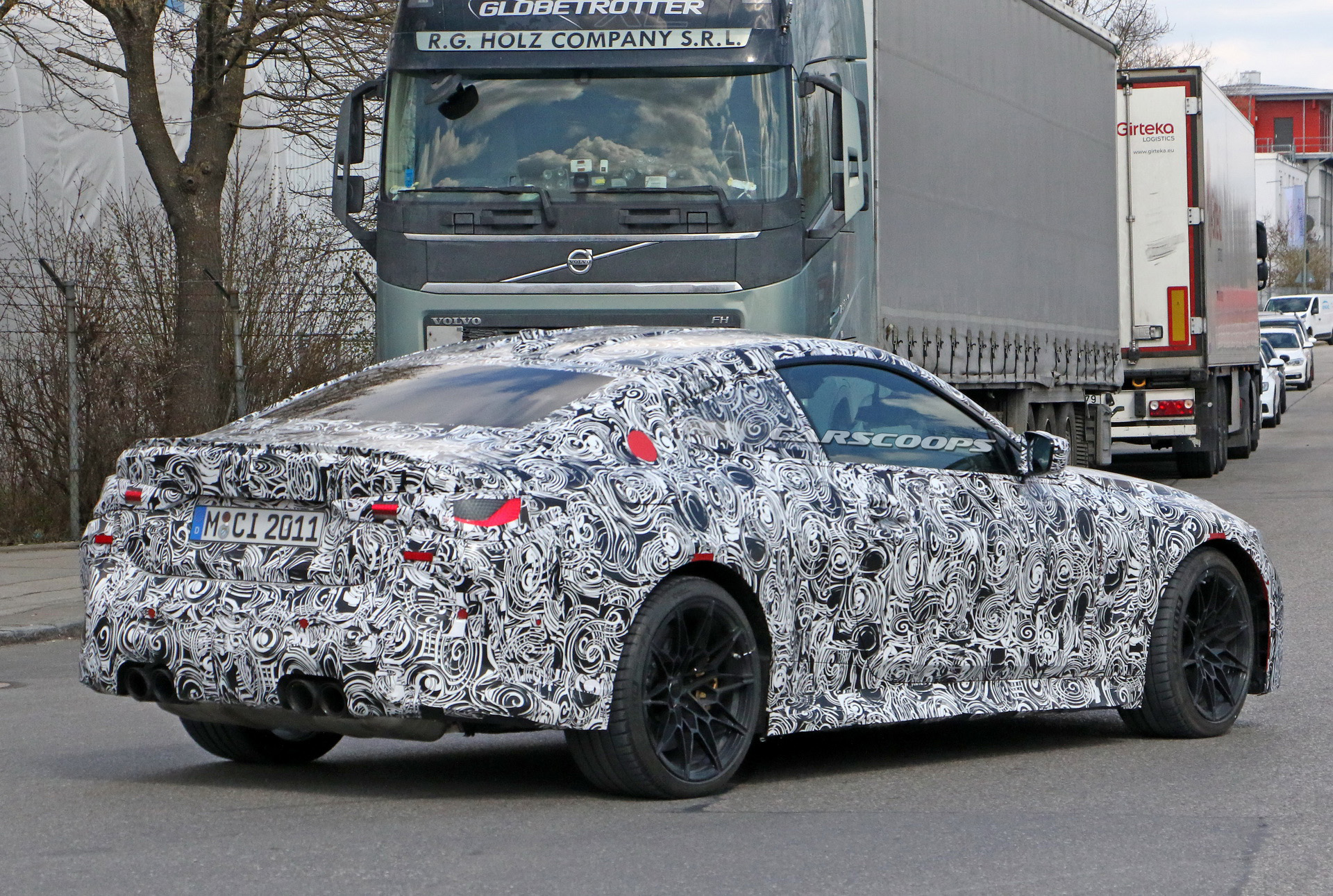 Yes! 2021 BMW M4 Coupe Reveals Manual Gearbox In Latest Spy Shots