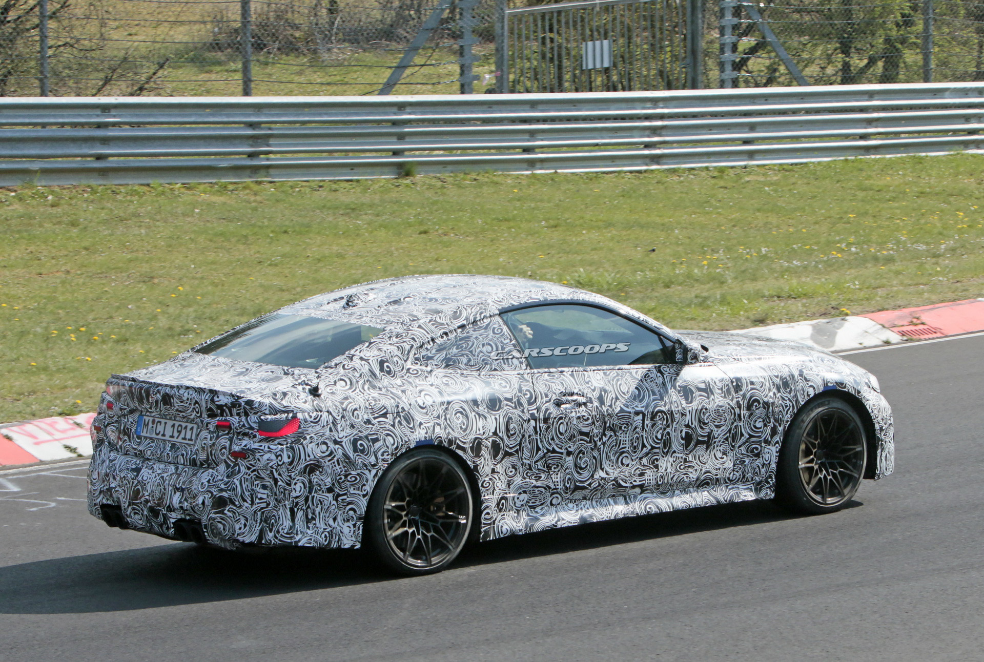 Yes! 2021 BMW M4 Coupe Reveals Manual Gearbox In Latest Spy Shots