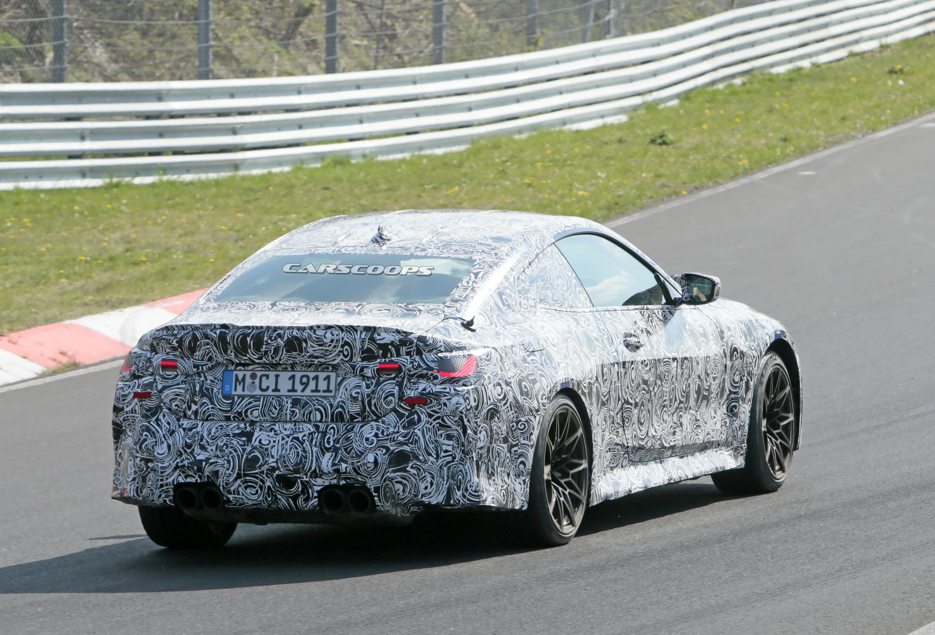 Yes! 2021 BMW M4 Coupe Reveals Manual Gearbox In Latest Spy Shots