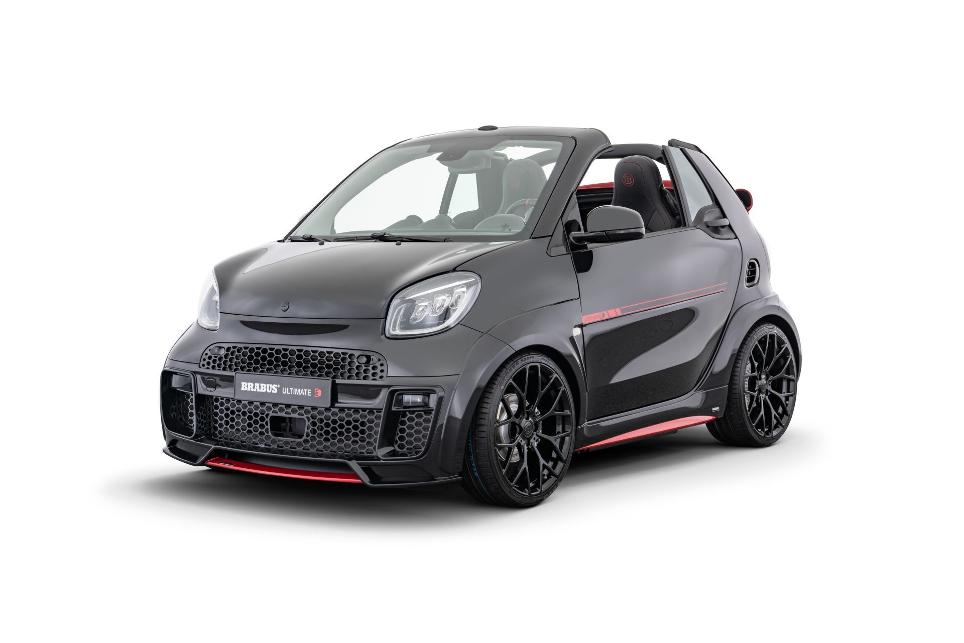 Brabus Ultimate E Facelift Is What $54,000 Can Do To Smart’s EQ Fortwo Cabrio