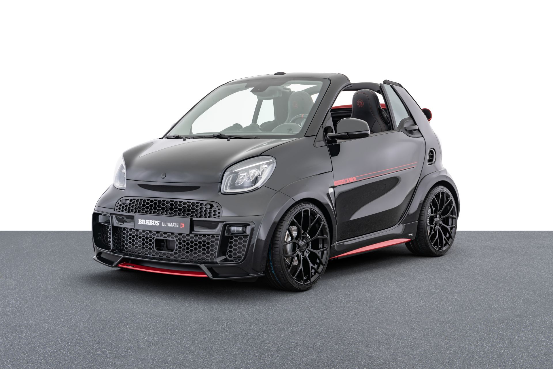 Brabus Ultimate E Facelift Is What $54,000 Can Do To Smart’s EQ Fortwo Cabrio