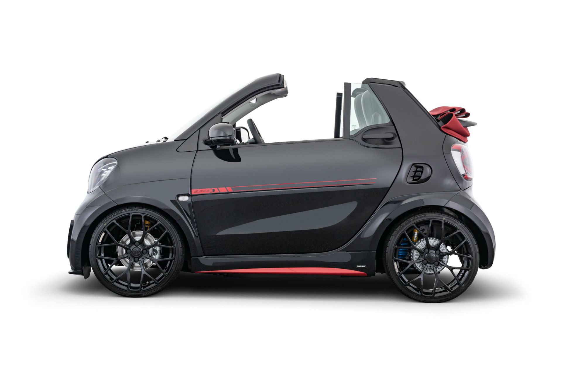 Brabus Ultimate E Facelift Is What $54,000 Can Do To Smart’s EQ Fortwo Cabrio