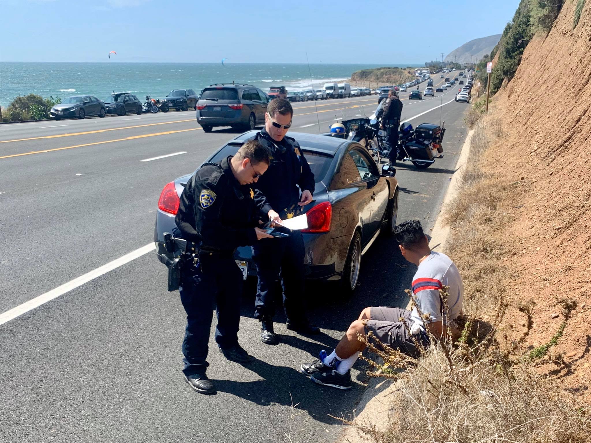 California Highway Patrol Crack Down On Motorists Breaking Stay At Home Orders