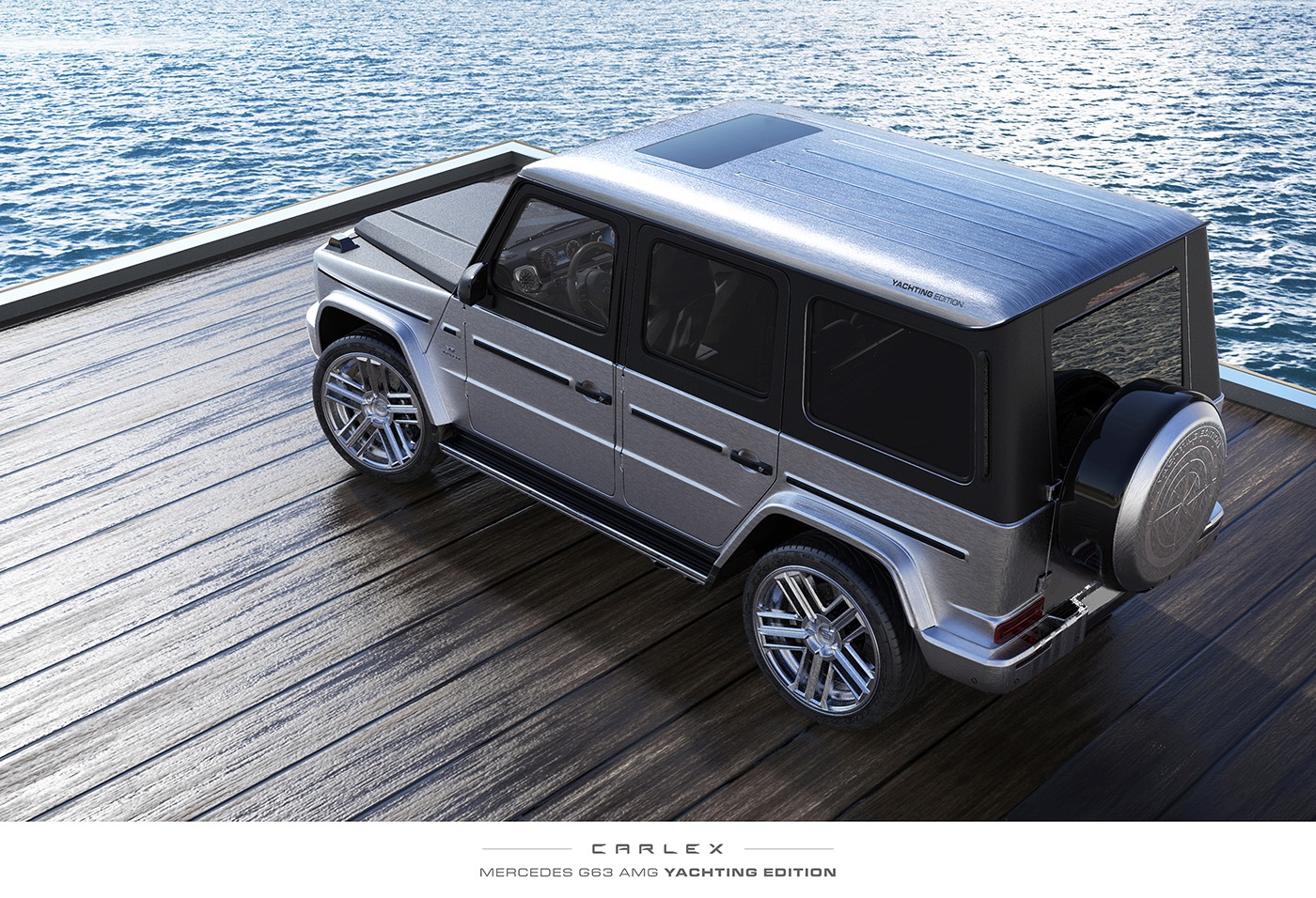 Opulent Much? Carlex Design’s Mercedes-AMG G63 Yachting Edition