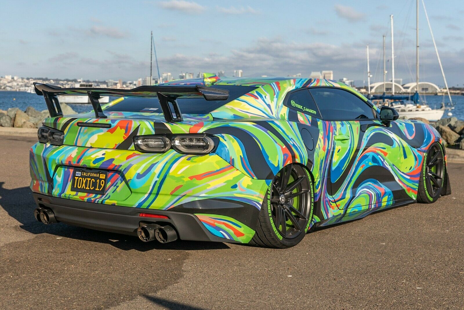 Toxic 2019 Camaro Is Your $65k Ticket Into The Colorful World Of SEMA