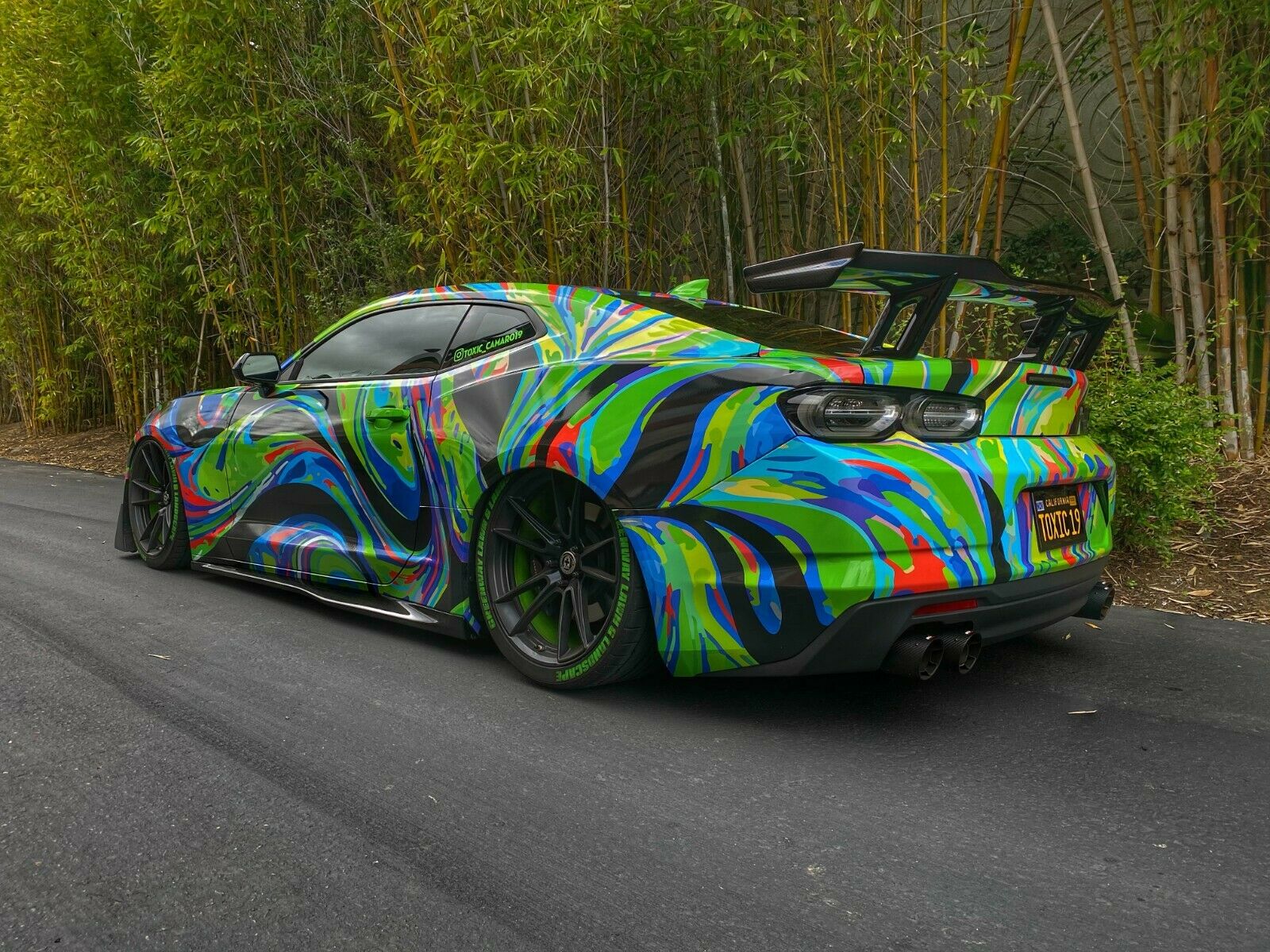 Toxic 2019 Camaro Is Your $65k Ticket Into The Colorful World Of SEMA