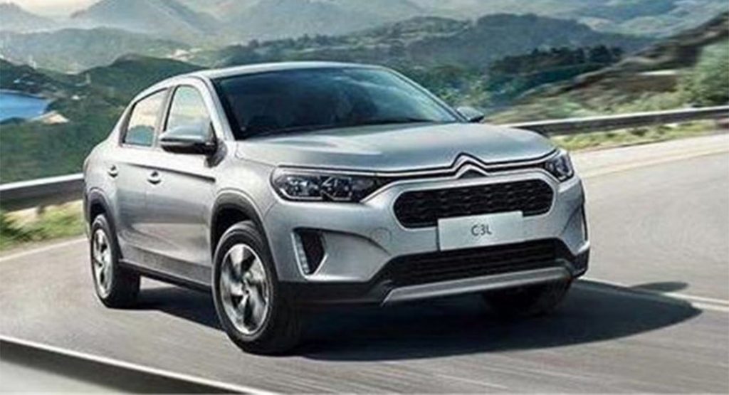  Citroën’s Oddly-Shaped C3L Is A Crossover-Derived Sedan Exclusive For China
