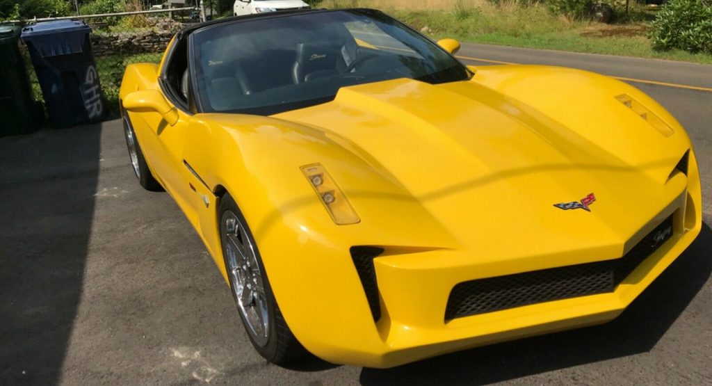  This Transformers-Inspired Corvette Looks Like It Got Stung By A Bumblebee