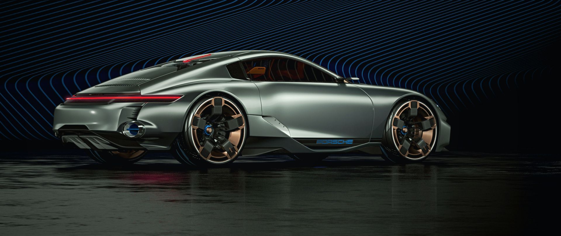 Cyber 677 Porsche Envisions A Cyberpunk 911 That Breaks With Tradition