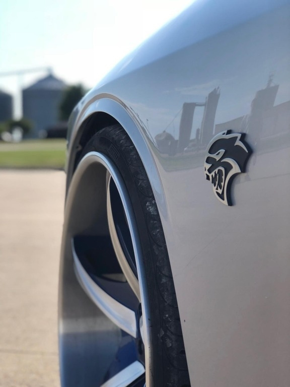 Go Super Wide With SEMA Dodge Challenger SRT Hellcat Boasting Massive 24″ Rims And 405 (!) Tires