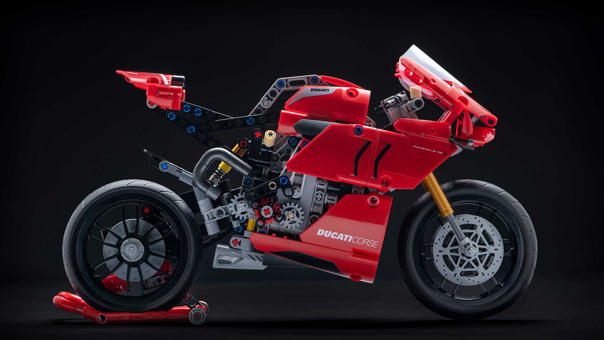 Build A Lego Ducati Panigale With A Two-Speed Gearbox