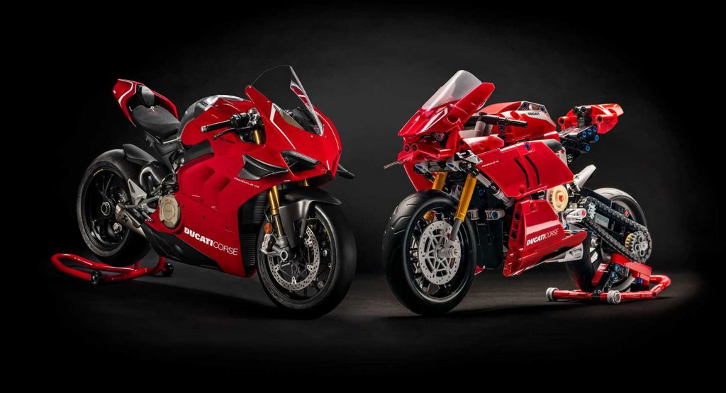 Build A Lego Ducati Panigale With A Two-Speed Gearbox