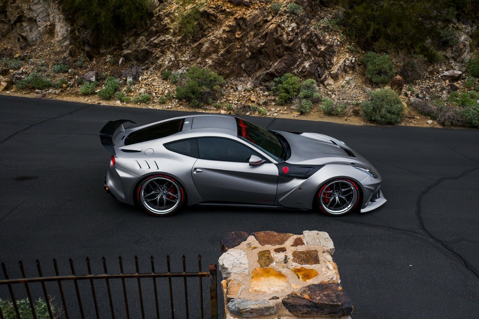 Would You Splurge On This Widebody Ferrari F12 Berlinetta SEMA Show Car?