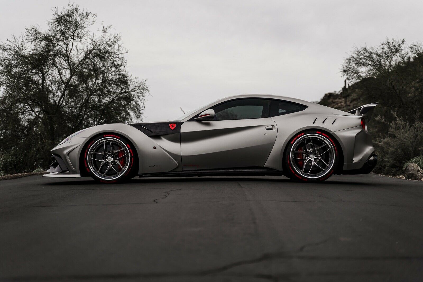 Would You Splurge On This Widebody Ferrari F12 Berlinetta SEMA Show Car?
