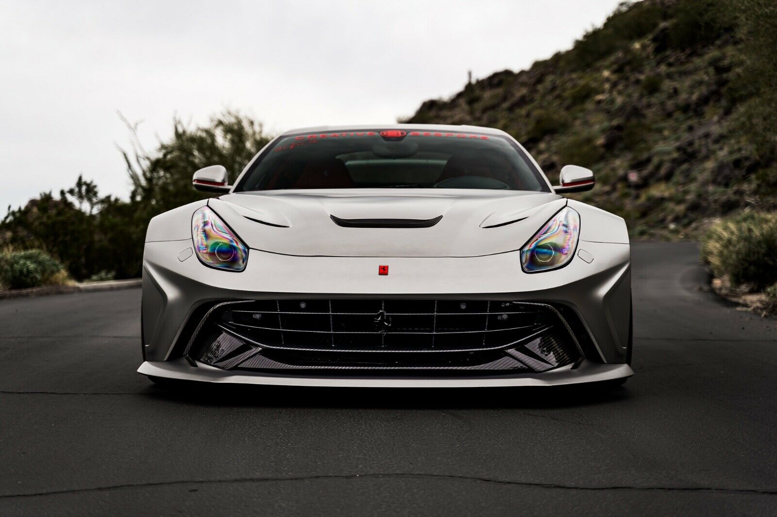 Would You Splurge On This Widebody Ferrari F12 Berlinetta SEMA Show Car?
