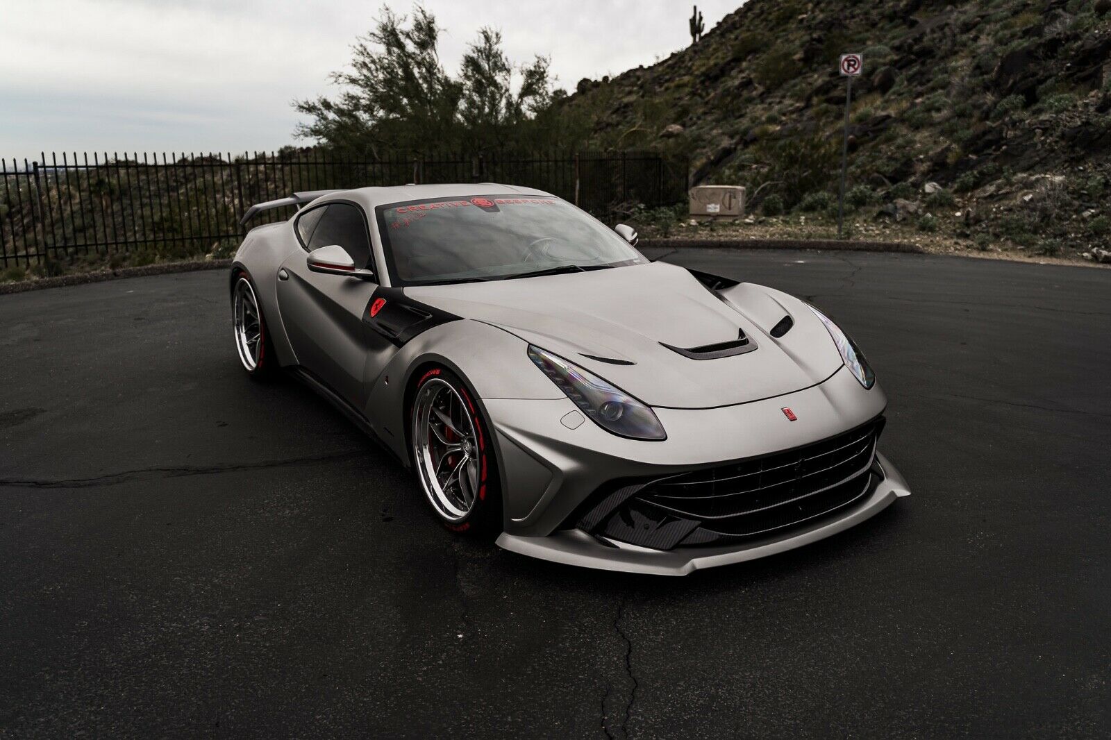 Would You Splurge On This Widebody Ferrari F12 Berlinetta SEMA Show Car?