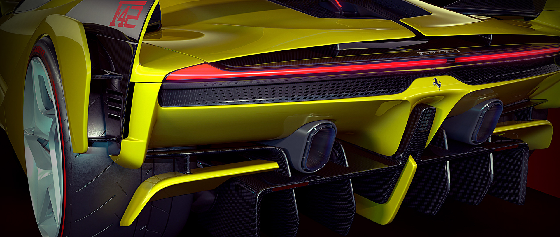 Ferrari F42 Design Study Is An Unrestrained Supercar We Want To See In Real Life