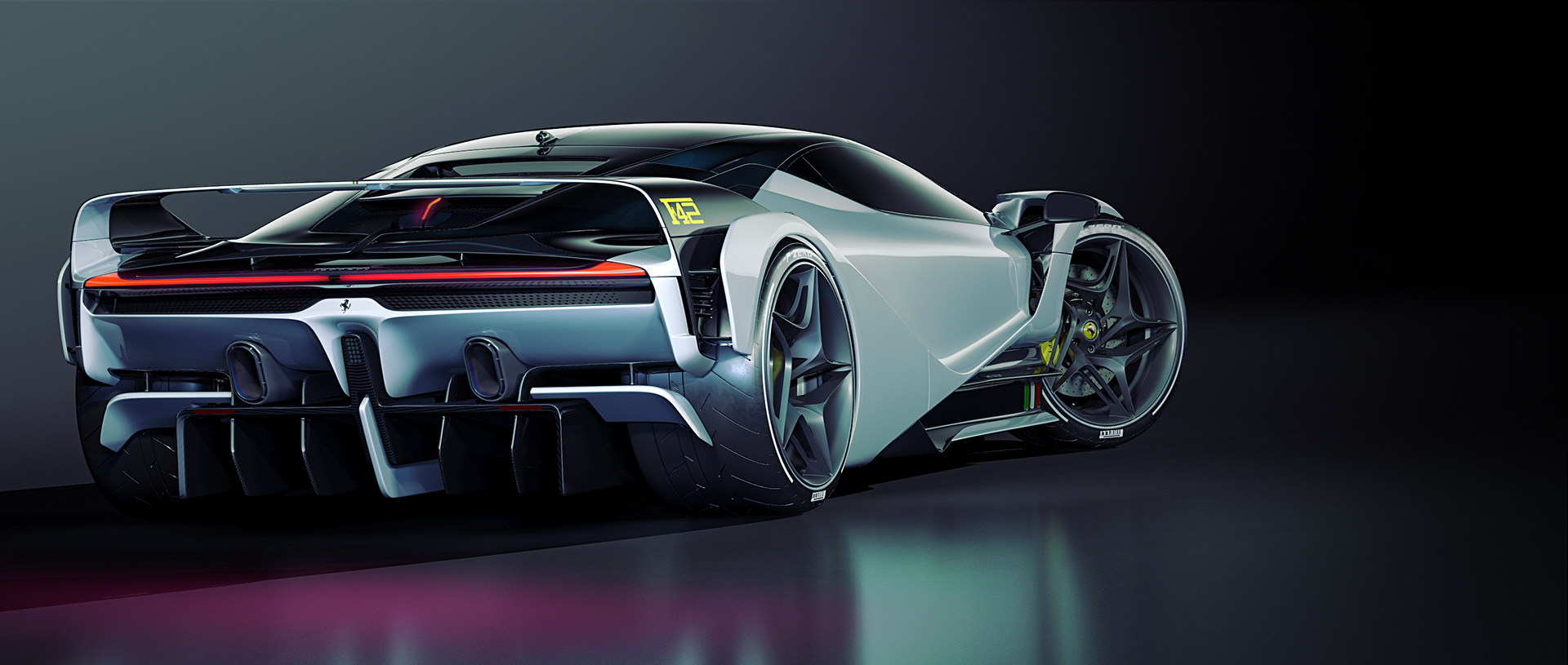 Ferrari F42 Design Study Is An Unrestrained Supercar We Want To See In Real Life