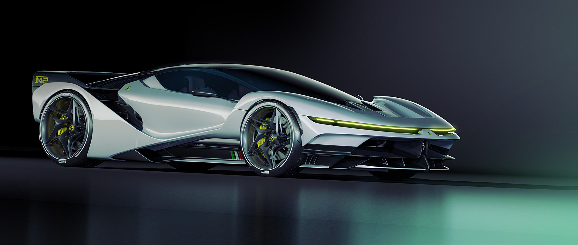 Ferrari F42 Design Study Is An Unrestrained Supercar We Want To See In Real Life