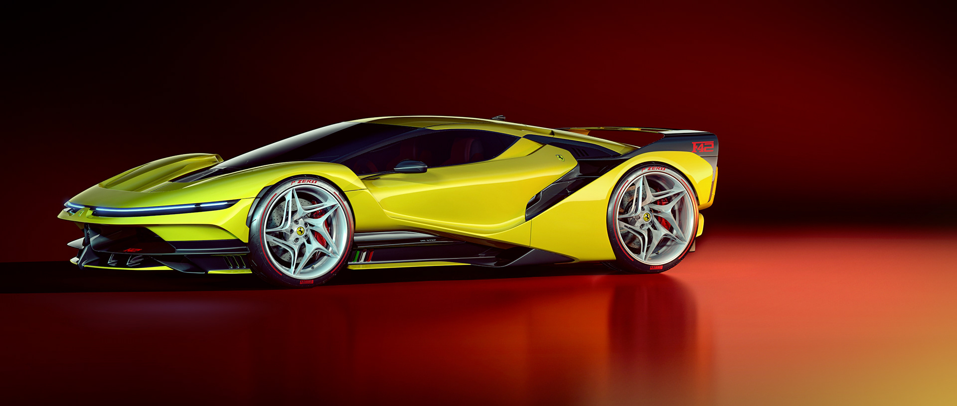 Ferrari F42 Design Study Is An Unrestrained Supercar We Want To See In Real Life