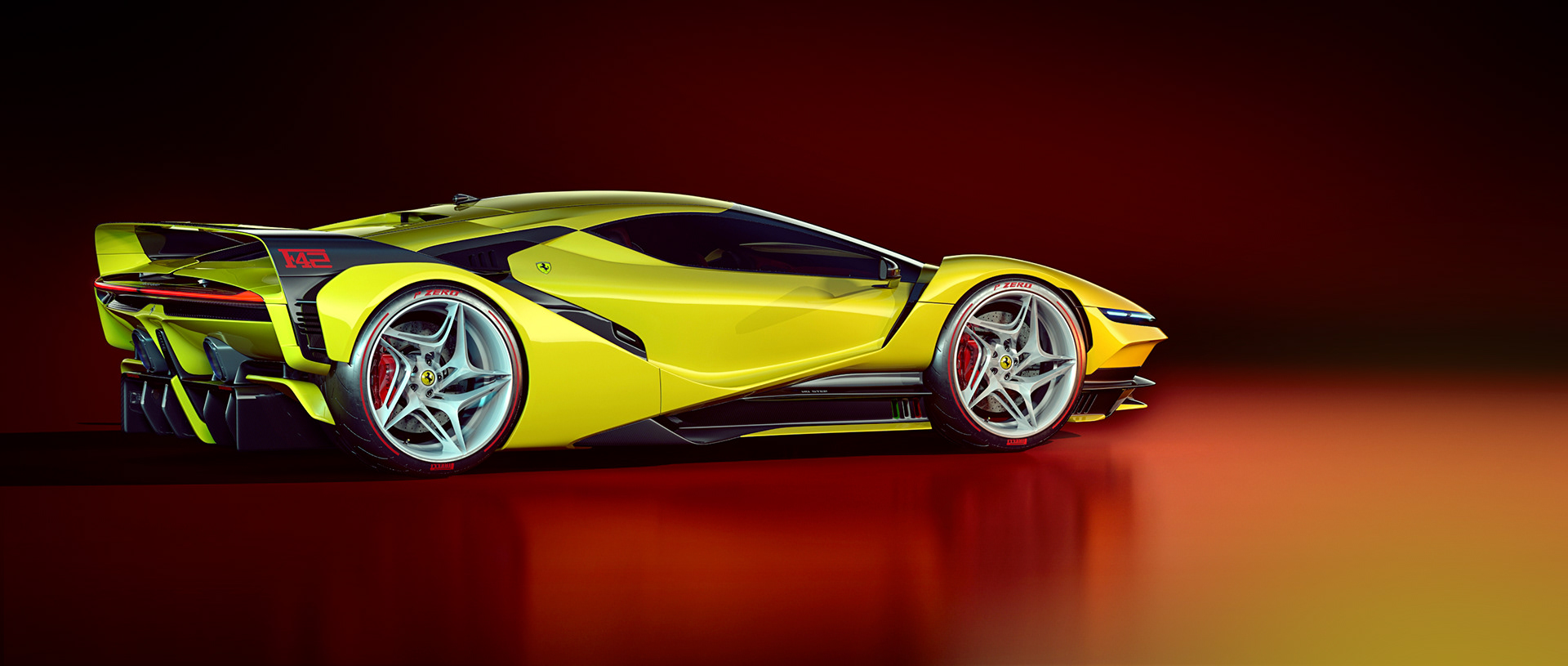 Ferrari F42 Design Study Is An Unrestrained Supercar We Want To See In Real Life