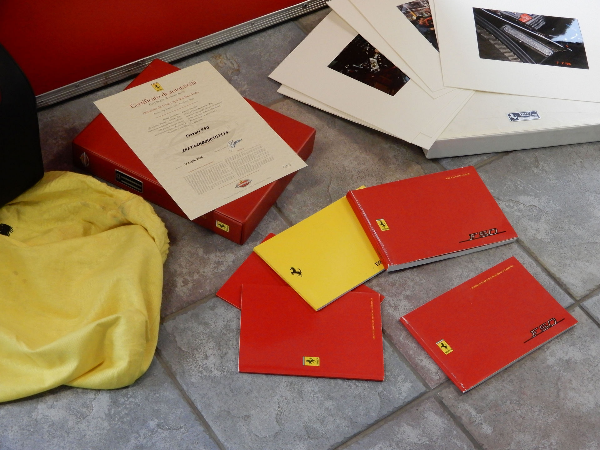 The F50 That Ferrari Displayed At The 1995 Frankfurt Motor Show Is For Sale