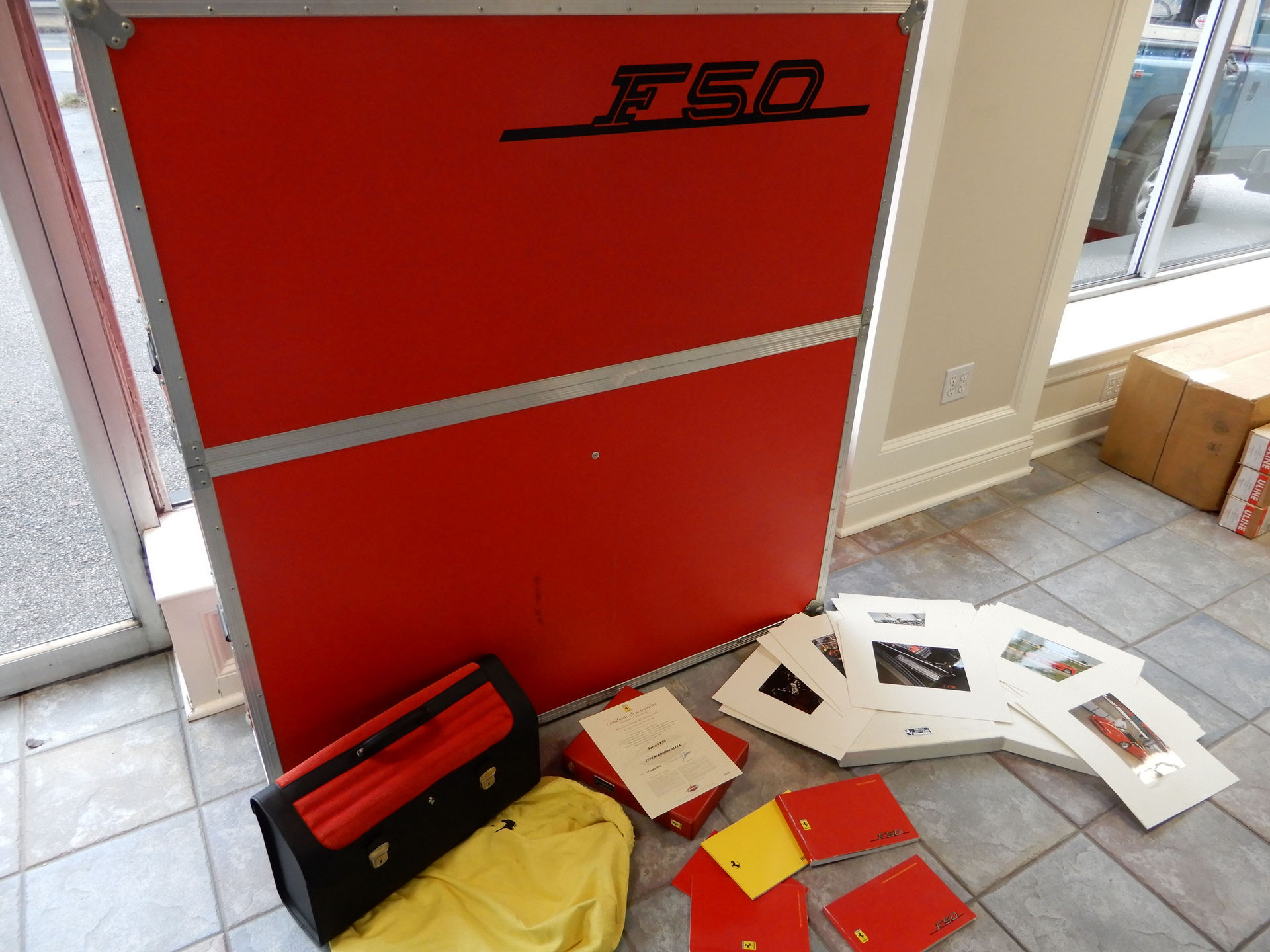 The F50 That Ferrari Displayed At The 1995 Frankfurt Motor Show Is For Sale