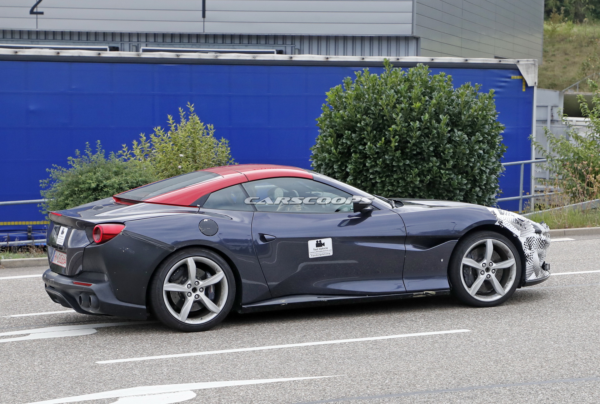 Is This The 2021 Ferrari Portofino Facelift Or Is It Just Roma’s Old Test Mule?