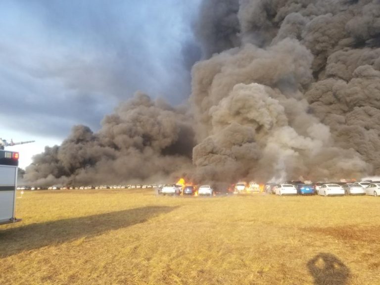 Fire At Florida Airport Destroys More Than 3,500 Rental Cars Carscoops