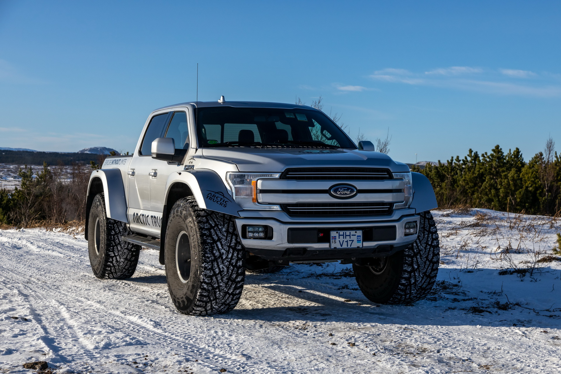 Arctic Trucks Turns Ford F-150 Into An Ice-Breaking Machine