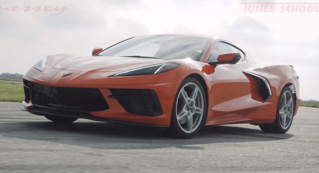 Hennessey’s Twin-Turbo 2020 Corvette C8 Is A Manic 643 WHP Weapon