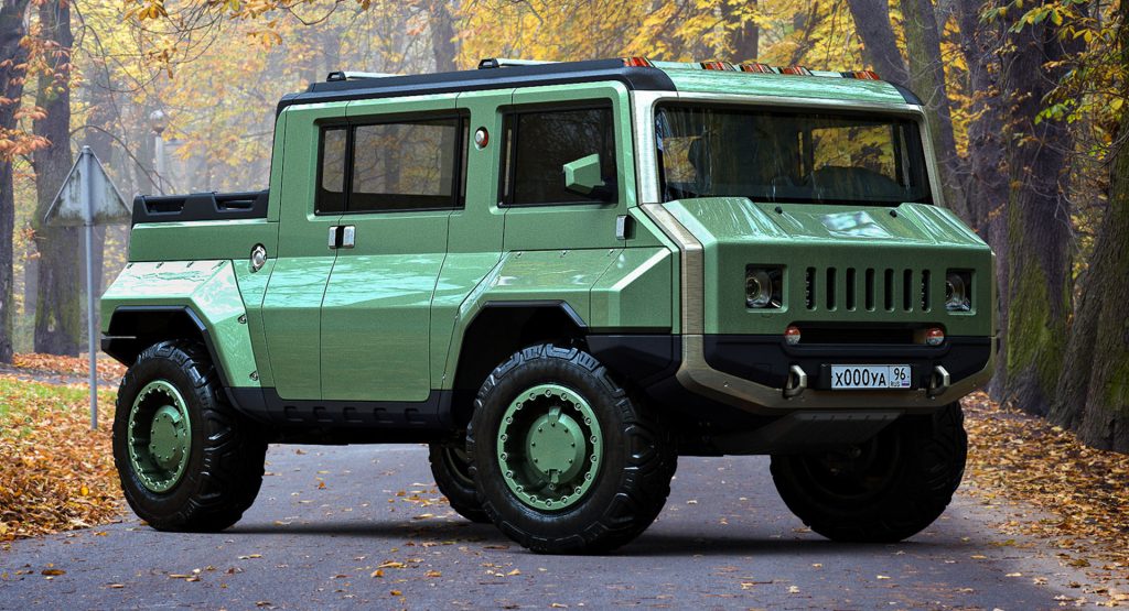  H-UAZ: American Hummer And Russian UAZ Mishmash Promotes Making Love, Not War