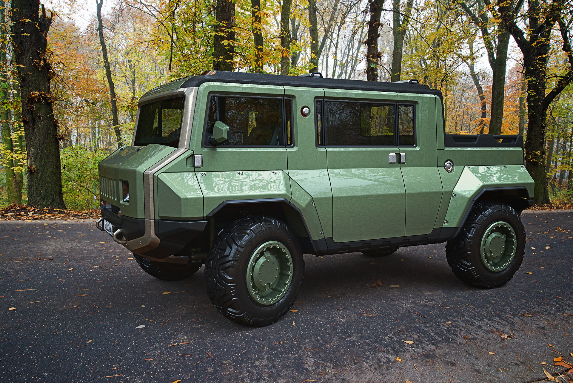 H-UAZ: American Hummer And Russian UAZ Mishmash Promotes Making Love, Not War