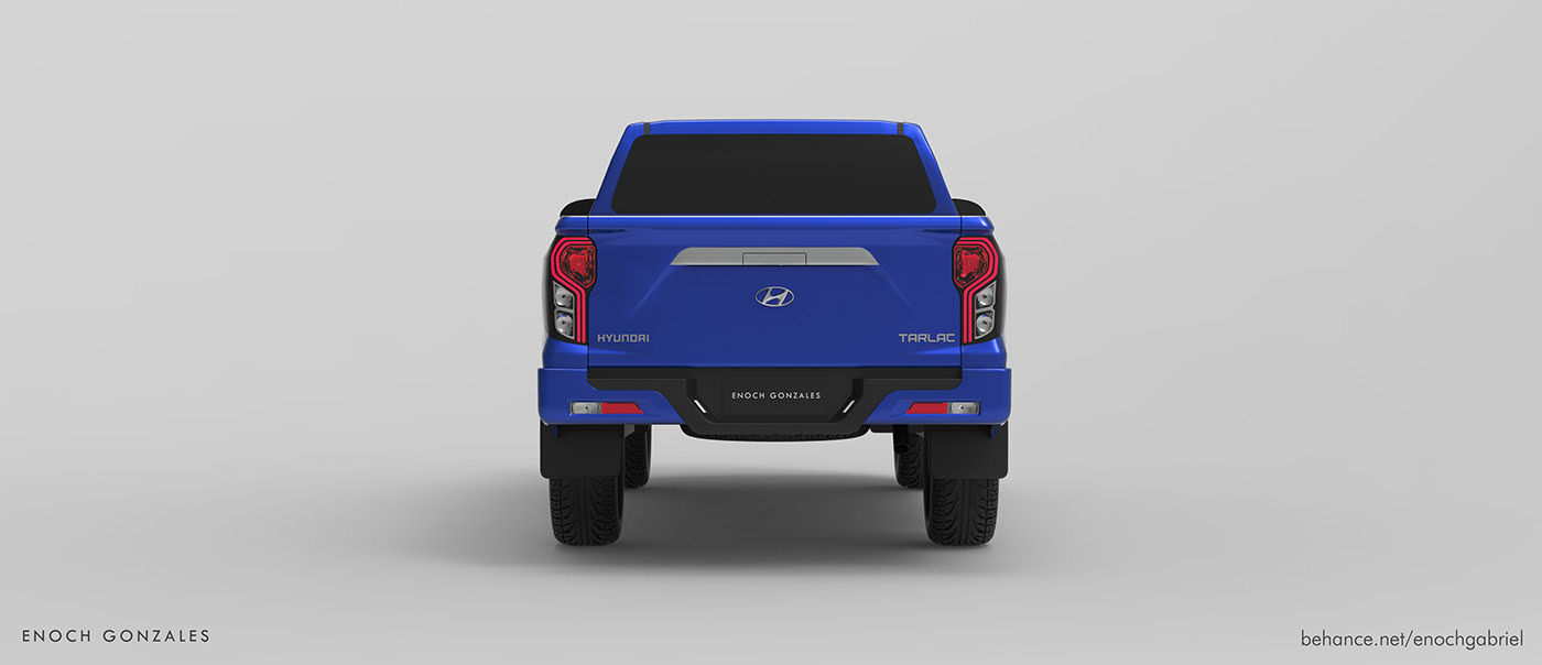 Hyundai Tarlac Render Proposes Ladder-Frame Pickup Truck To Go After The Hilux And Ranger
