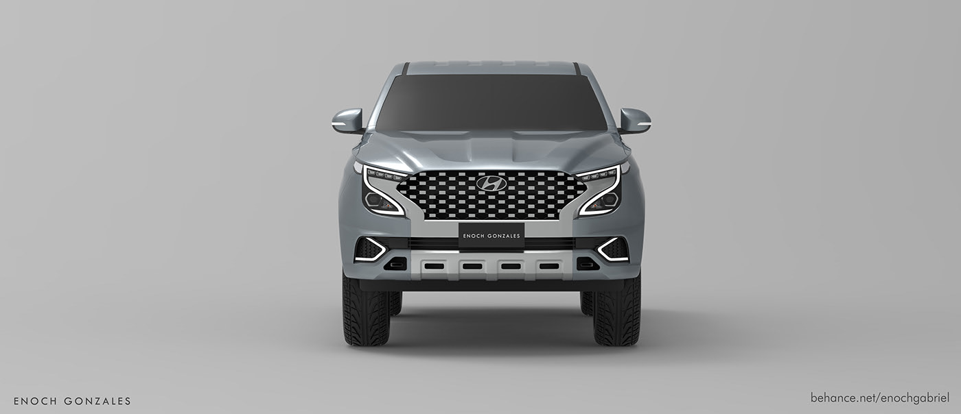 Hyundai Tarlac Render Proposes Ladder-Frame Pickup Truck To Go After The Hilux And Ranger