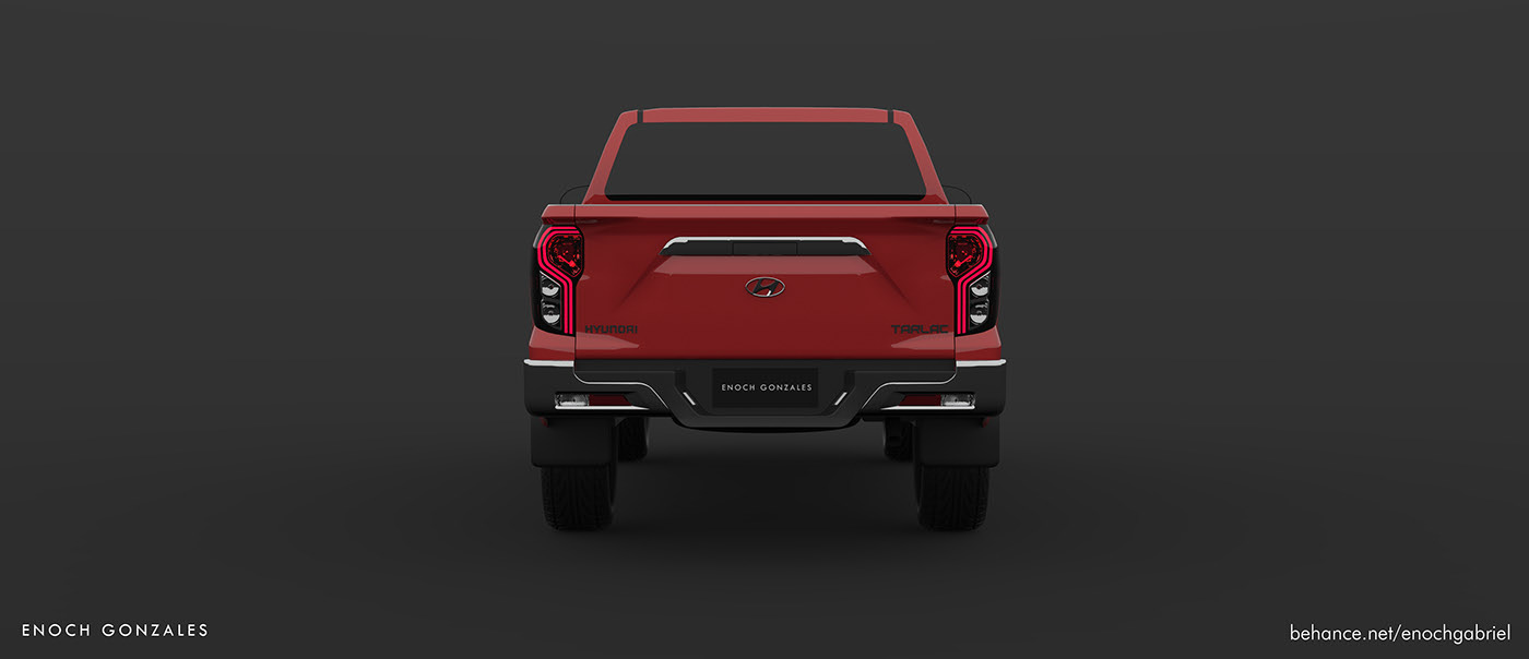 Hyundai Tarlac Render Proposes Ladder-Frame Pickup Truck To Go After The Hilux And Ranger