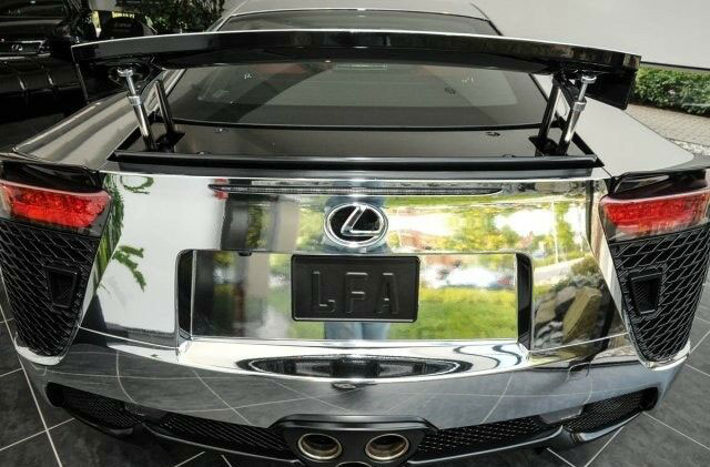 What’s A Chrome Lexus LFA With Only 541 Miles Worth To You?