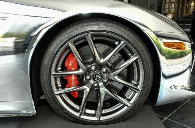 What’s A Chrome Lexus LFA With Only 541 Miles Worth To You?