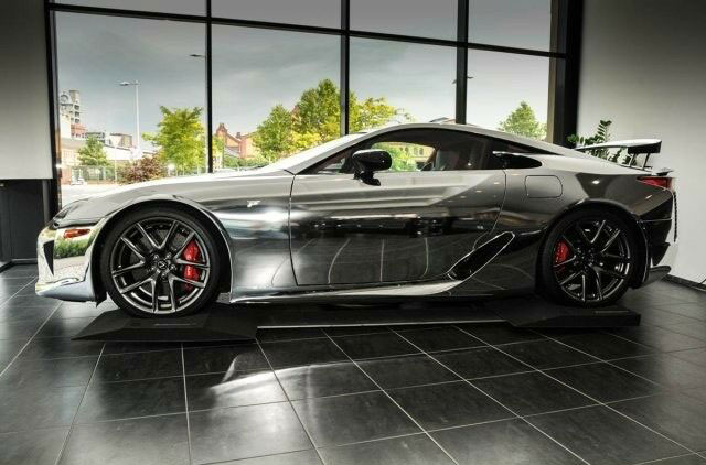 What’s A Chrome Lexus LFA With Only 541 Miles Worth To You?