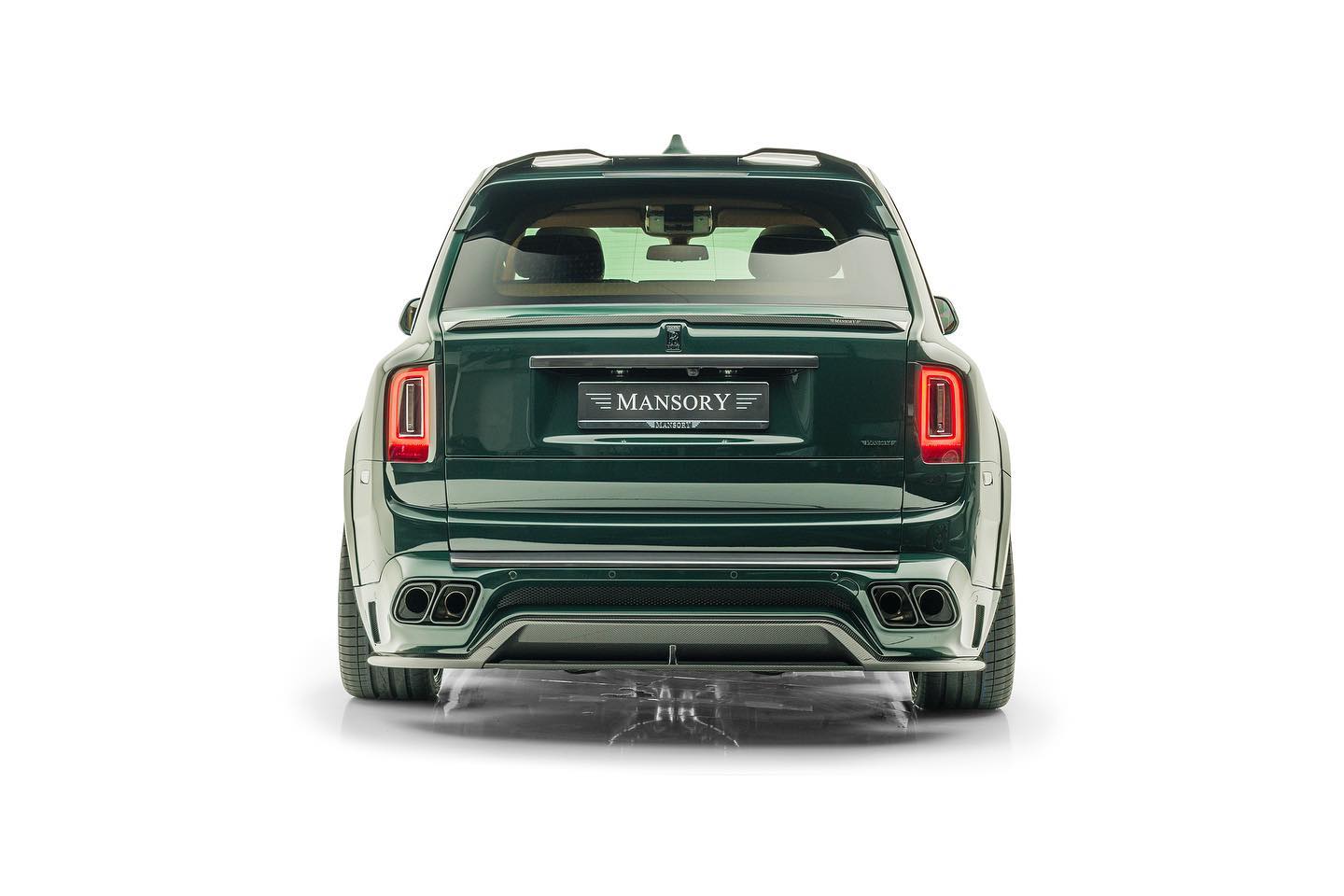 British Racing Green Rolls-Royce Cullinan From Mansory Was Made For Those Craving Attention