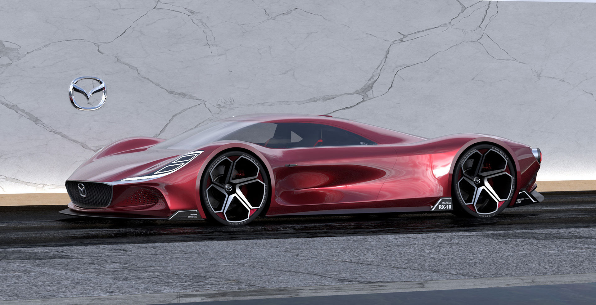 Mazda RX-10 Vision Longtail Would Be The Ultimate Halo Hypercar