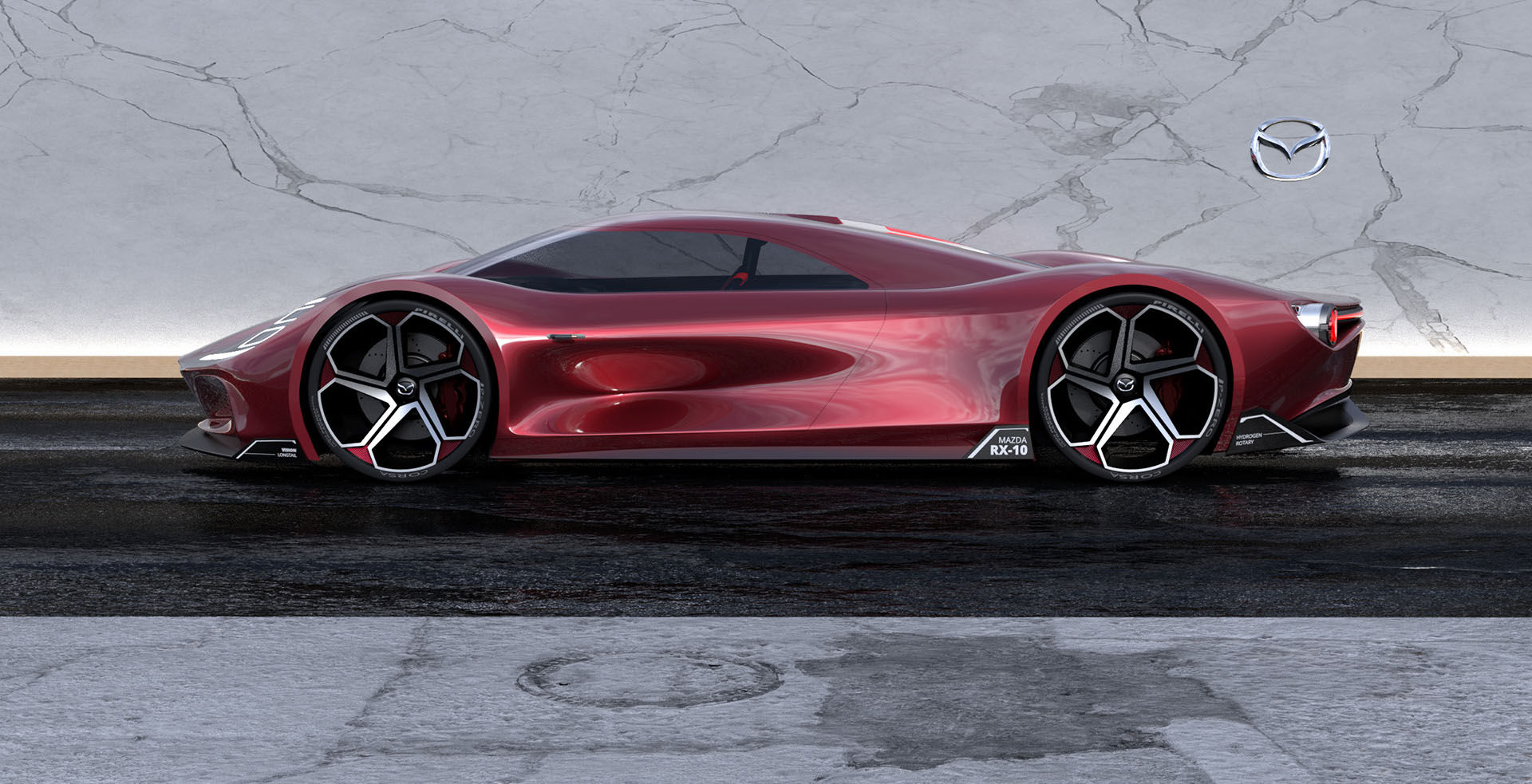 Mazda RX-10 Vision Longtail Would Be The Ultimate Halo Hypercar