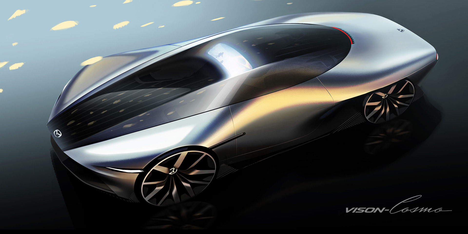 Mazda Vision-Cosmo Study Invokes Memories Of Times Gone By